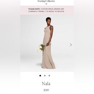 Evening Collective Bridesmaids dress